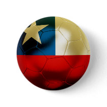 Chile Football Pinback Buttons