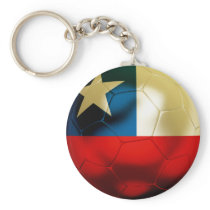 Chile Football Keychains