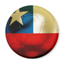 Chile Football Refrigerator Magnets