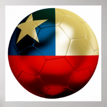 Chile Football Print