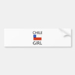 CHILE GIRL BUMPER STICKERS