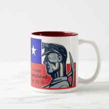 chile miners  mission accomplished mug