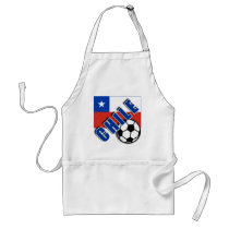 CHILE World Soccer Fan Tshirts Aprons