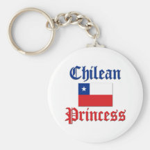 Chilean Princess Keychain