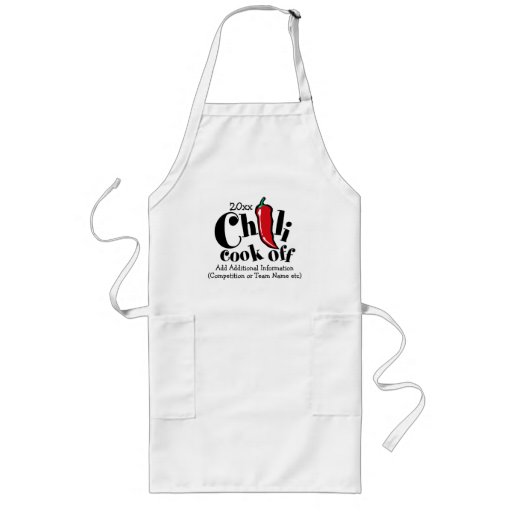 Chili Cook Off Competition Apron