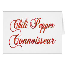 Chili Pepper Connoisseur Cards