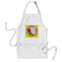 Chili Pepper Group Circle Frame2 Aprons