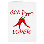 Chili Pepper Lover Card