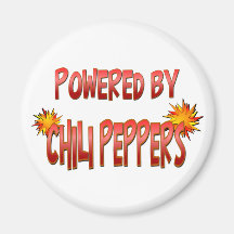 Chili Pepper Power Refrigerator Magnets