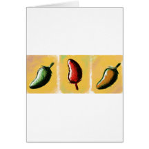 Chili pepper slots card