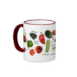Chili Pepper Varieties Mugs