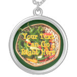Chili Peppers Basket Necklace