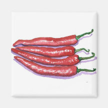 Chili Peppers Magnet