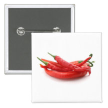 chili peppers pinback buttons