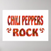 CHILI PEPPERS ROCK PRINT