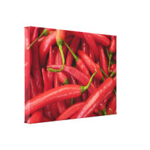 Chili Peppers Wrapped Canvas Gallery Wrap Canvas
