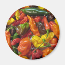 Chili Pile Refrigerator Magnet