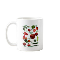 Chili Varieties Mug