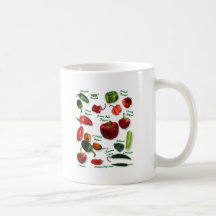 Chili Varieties Mug