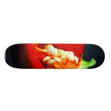 Chilies Seeds Still Life Skate Board