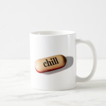 Chill Pill Beverage Container Coffee Mug