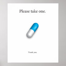 Chill Pill Poster