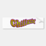 Chillaxin' Bumper Sticker