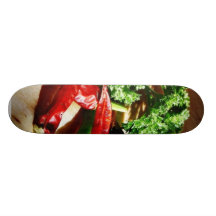 Chillies Chili Peppers Garlic Parsley Skate Deck