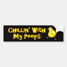 Chillin With My  Bumper Sticker