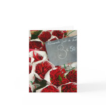 Chillis at Nice Market, France Greeting Card