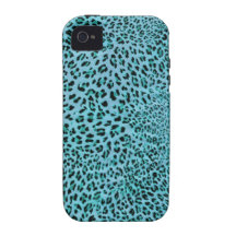 Chilly Willy Shocking Blue Leopard Print Products. Vibe iPhone 4 Cover