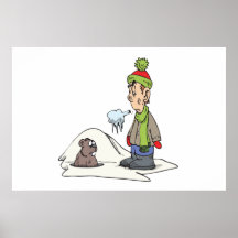 Chilly Winter Poster