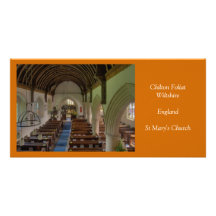 Chilton Foliat St Mary's Church Photo Greeting Card