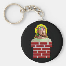 Chimney Jesus Keychains