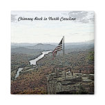 Chimney Rock Mountain & Creek Magnets