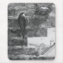 Chimney Swift and Nest Mouse Pad