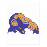 Chimp Thinking Post Cards
