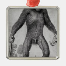 Chimpanzee, 1699 ornament
