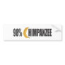 Chimpanzee Bumper Stickers