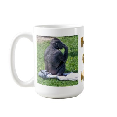 CHIMPANZEES COFFEE MUG by thewildside