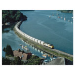 China Clay Train Fowey Estuary at Golant flyers
