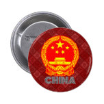 China Coat of Arms Pins