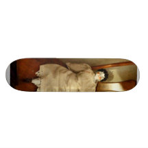 China Doll on Chair Skate Boards