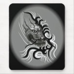 China-Drache in Tatto Style Mauspads