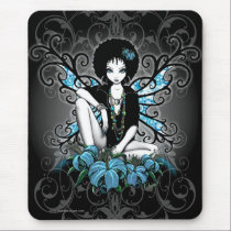 "China" Gothic Retro Flower Fairy Mousepad mousepads