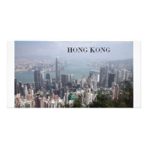 China, Hong Kong (St.K) Photo Card Template