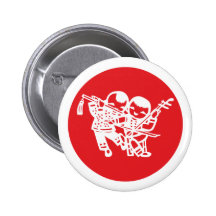 China Musiker musicians Buttons