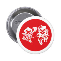 China Musiker musicians Buttons