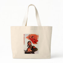 China Propaganda Tote Bag