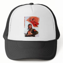 China Propaganda Mesh Hat